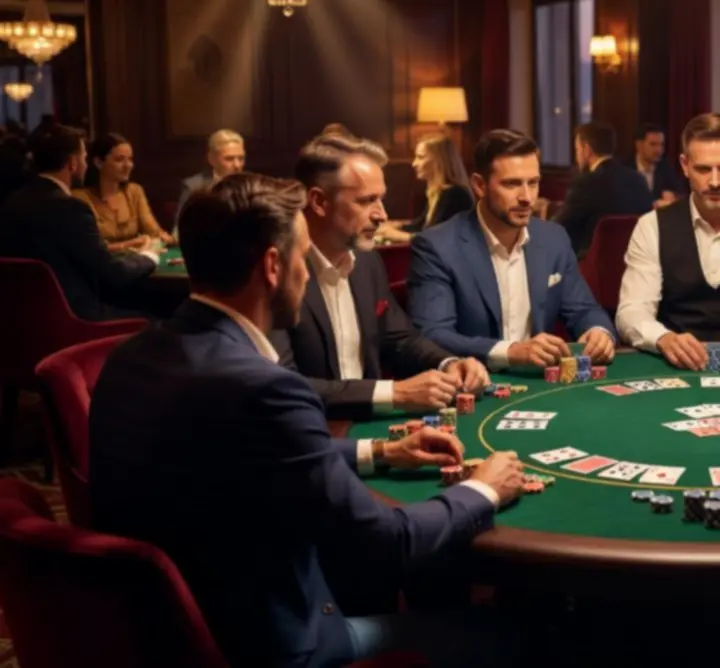 Profesjonalny wieczór Poker Night z pełną aranżacją kasynową